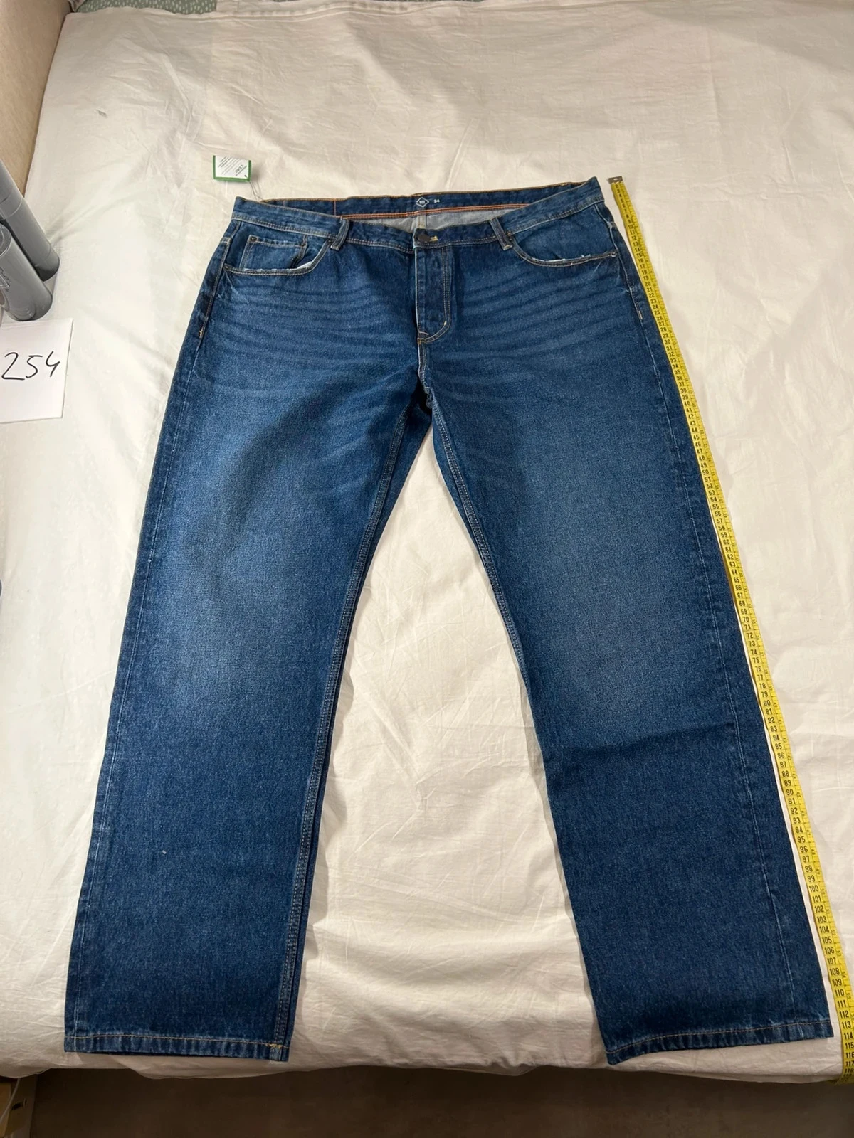Jean droit bleu marine tex taille 54